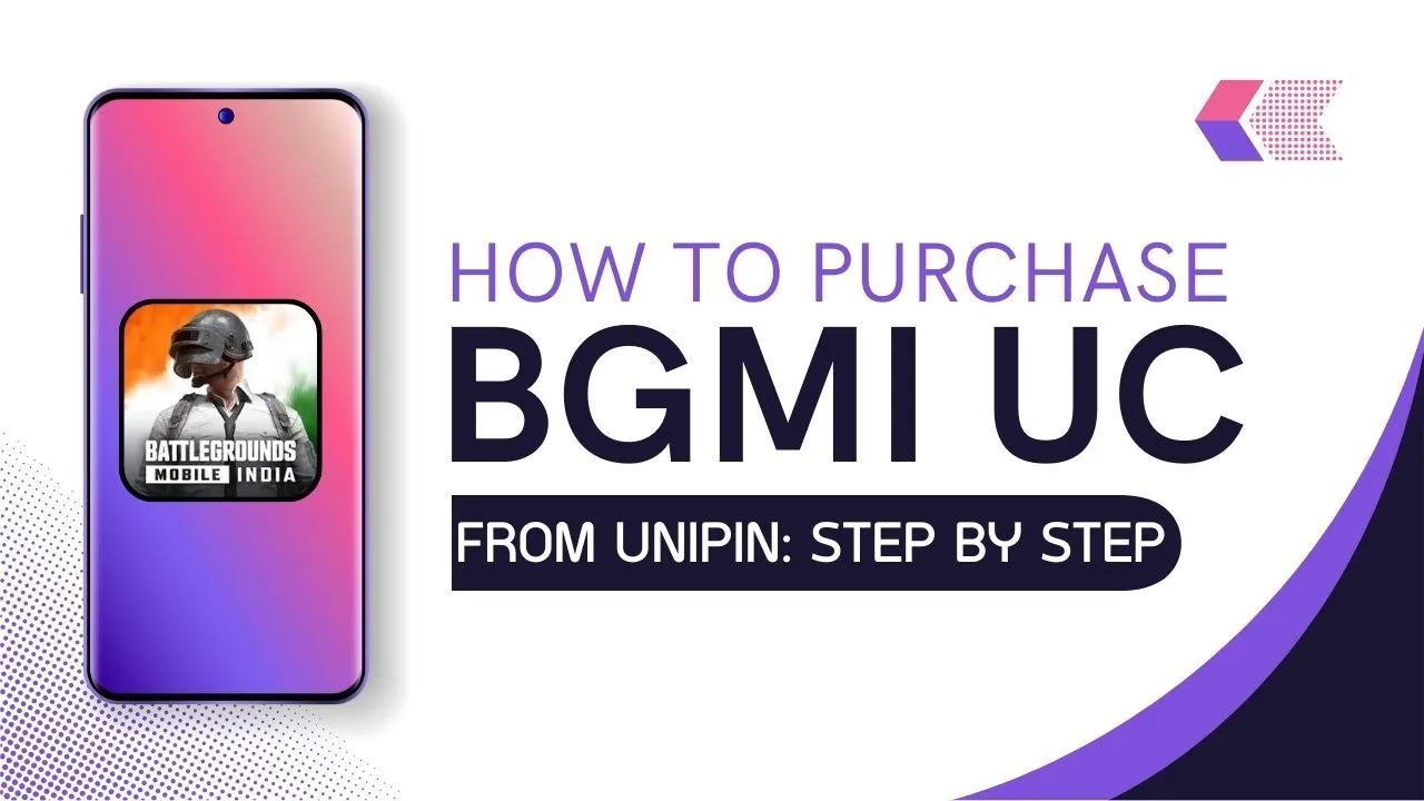 How to Purchase BGMI UC from UniPin