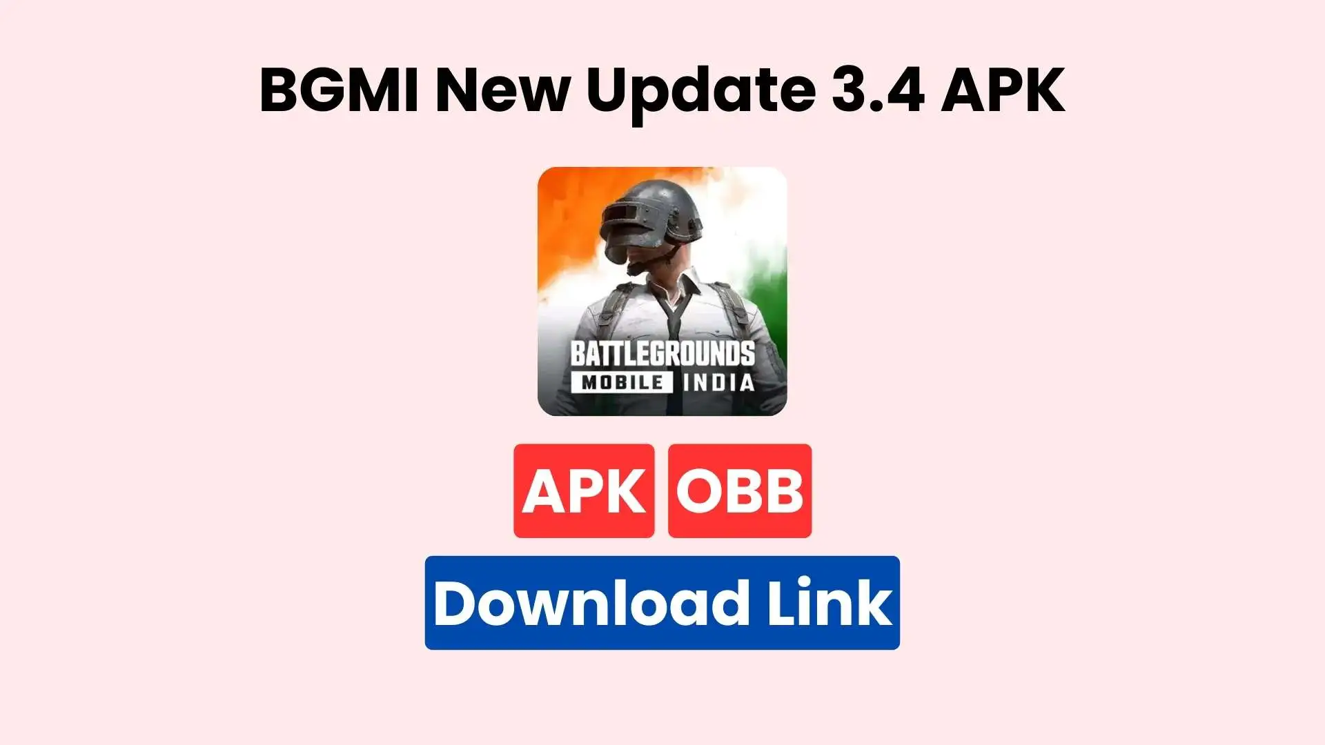 BGMI New Update 3.4 APK